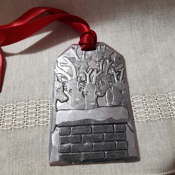 Vintage Wendell August Forge Christmas Ornament - Picture 2 of 5